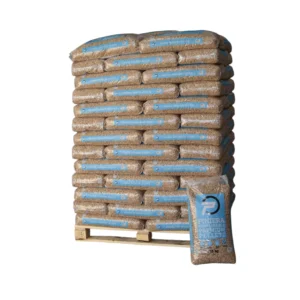doesburgpellet piniera witte houtpellets en+a1 pallet 66 zakken (990 kg)